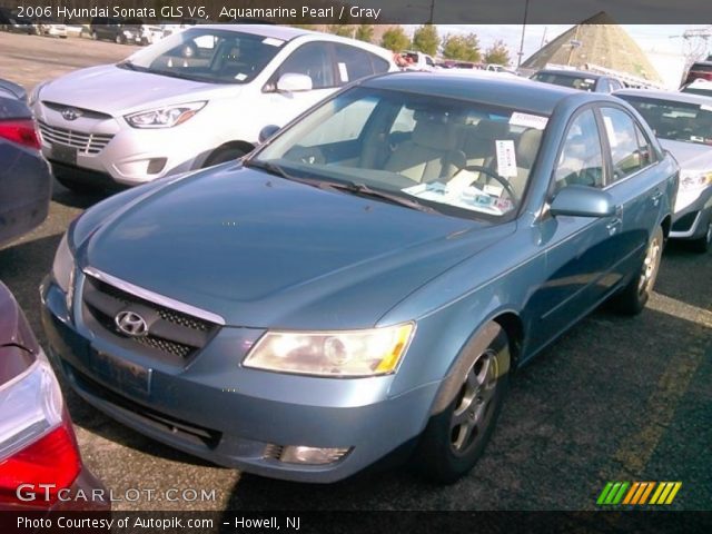 2006 Hyundai Sonata GLS V6 in Aquamarine Pearl