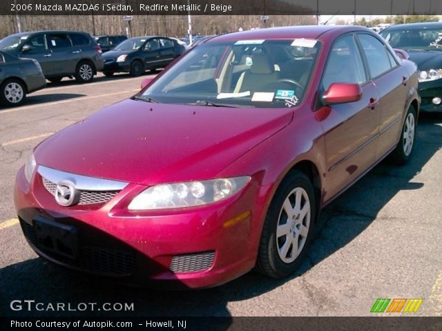 2006 Mazda MAZDA6 i Sedan in Redfire Metallic