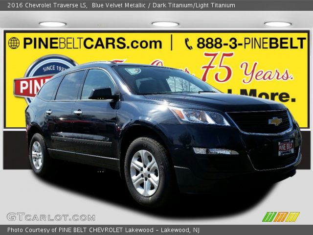 2016 Chevrolet Traverse LS in Blue Velvet Metallic