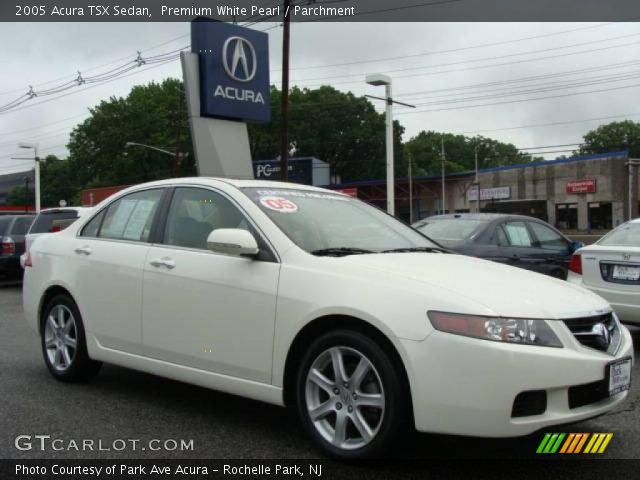 2005 Acura TSX Sedan in Premium White Pearl
