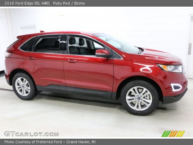 2016 Ford Edge SEL AWD in Ruby Red