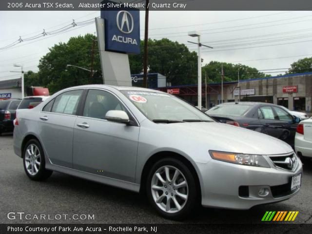 2006 Acura TSX Sedan in Alabaster Silver Metallic