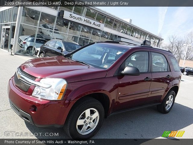 2009 Chevrolet Equinox LS AWD in Deep Ruby Red Metallic