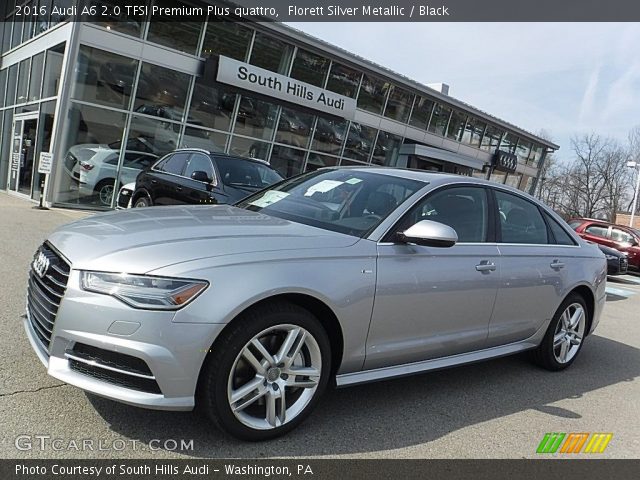 2016 Audi A6 2.0 TFSI Premium Plus quattro in Florett Silver Metallic