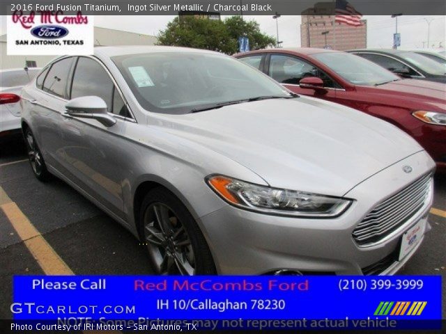 2016 Ford Fusion Titanium in Ingot Silver Metallic