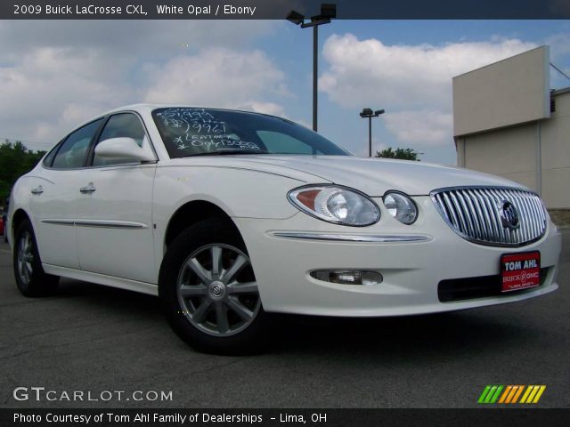 2009 Buick LaCrosse CXL in White Opal