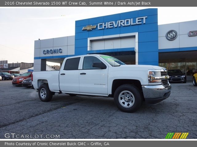 2016 Chevrolet Silverado 1500 WT Crew Cab in Summit White