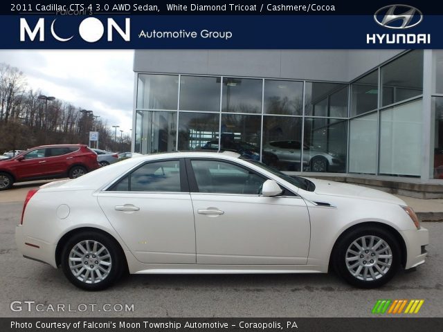 2011 Cadillac CTS 4 3.0 AWD Sedan in White Diamond Tricoat