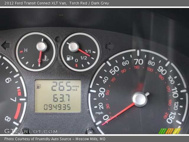 2012 Ford Transit Connect XLT Van in Torch Red