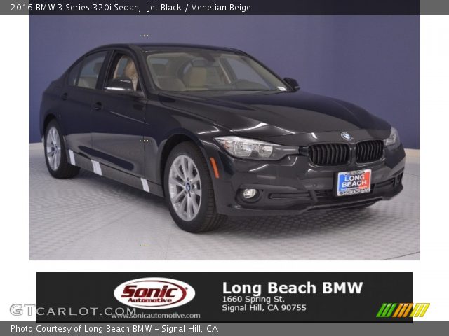 2016 BMW 3 Series 320i Sedan in Jet Black