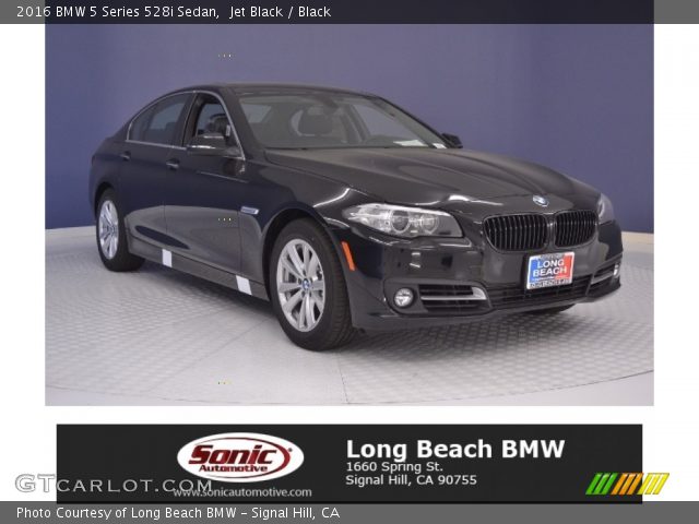 2016 BMW 5 Series 528i Sedan in Jet Black