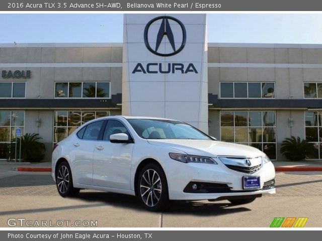 2016 Acura TLX 3.5 Advance SH-AWD in Bellanova White Pearl