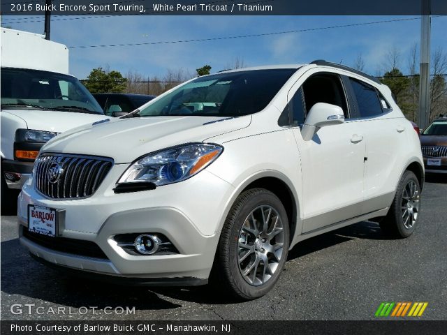 2016 Buick Encore Sport Touring in White Pearl Tricoat