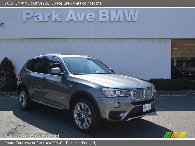 2016 BMW X3 xDrive28i in Space Grey Metallic