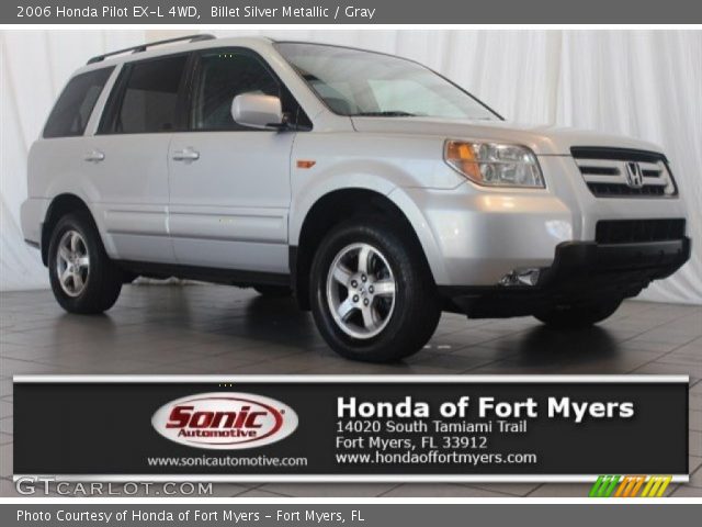 2006 Honda Pilot EX-L 4WD in Billet Silver Metallic