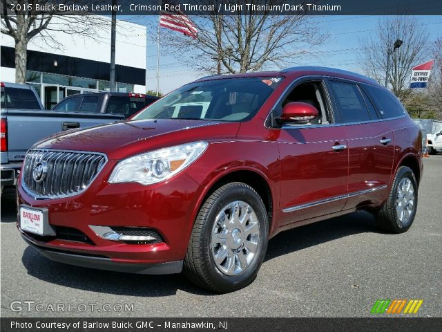 2016 Buick Enclave Leather in Crimson Red Tintcoat