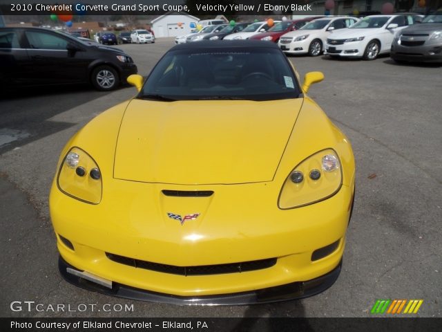 2010 Chevrolet Corvette Grand Sport Coupe in Velocity Yellow