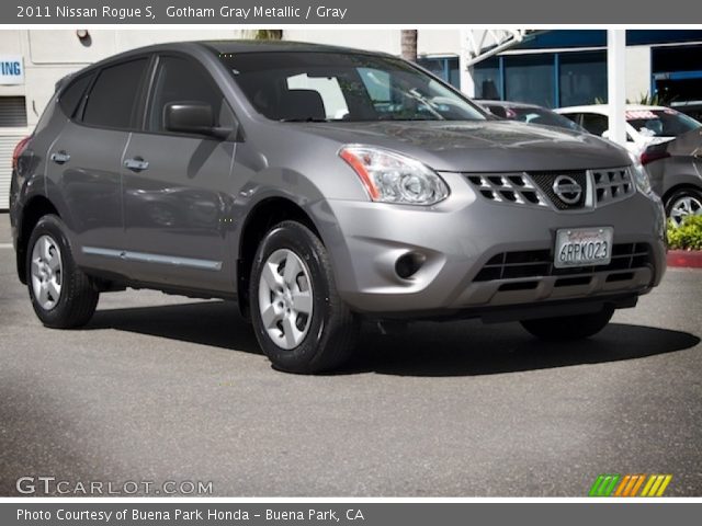 2011 Nissan Rogue S in Gotham Gray Metallic