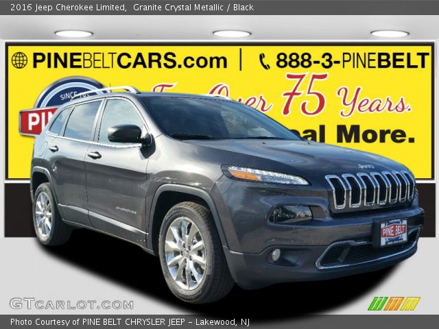 2016 Jeep Cherokee Limited in Granite Crystal Metallic