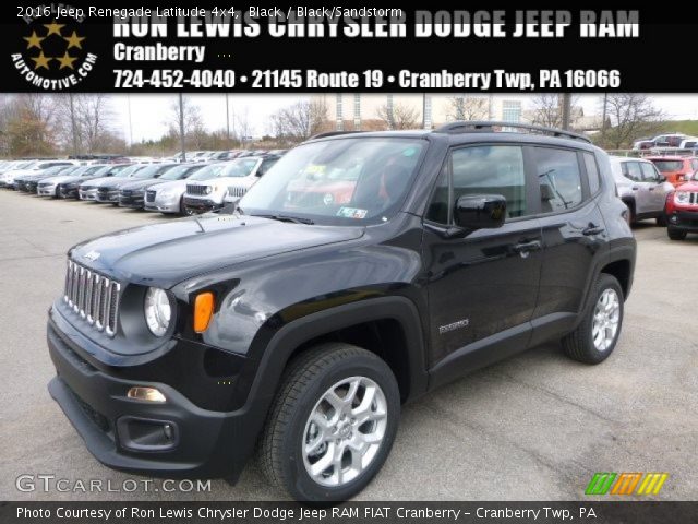 2016 Jeep Renegade Latitude 4x4 in Black
