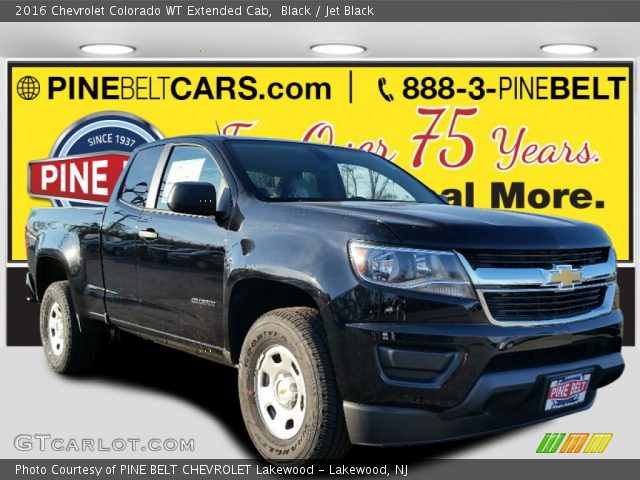 2016 Chevrolet Colorado WT Extended Cab in Black
