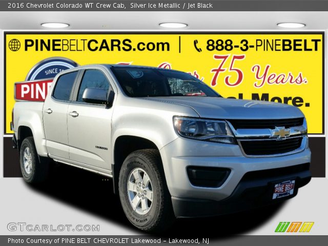 2016 Chevrolet Colorado WT Crew Cab in Silver Ice Metallic