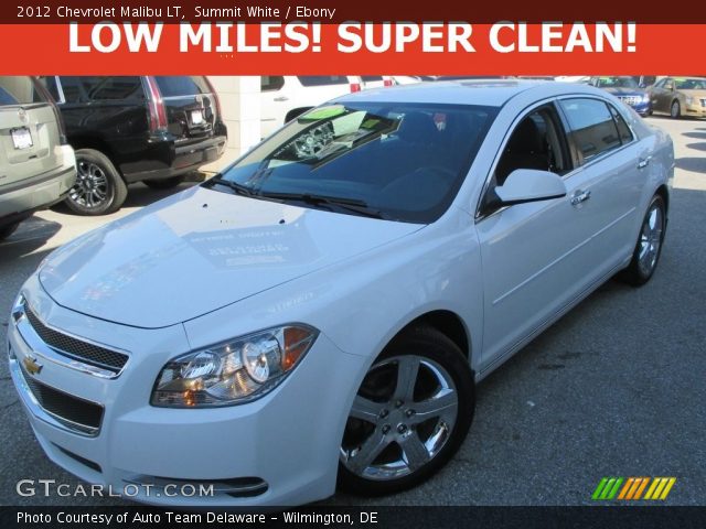 2012 Chevrolet Malibu LT in Summit White