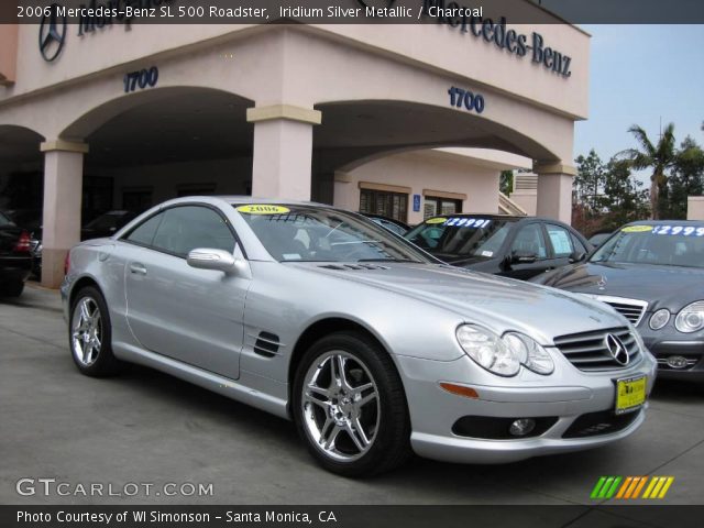 2006 Mercedes-Benz SL 500 Roadster in Iridium Silver Metallic