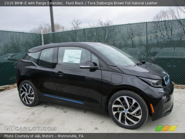 2016 BMW i3 with Range Extender in Fluid Black