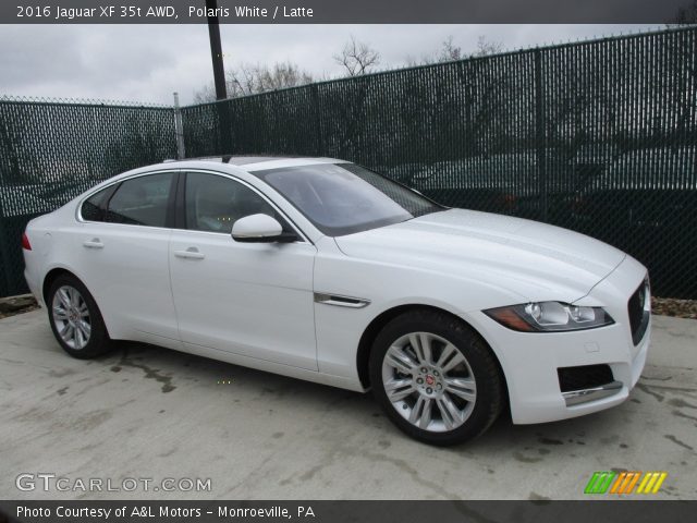2016 Jaguar XF 35t AWD in Polaris White