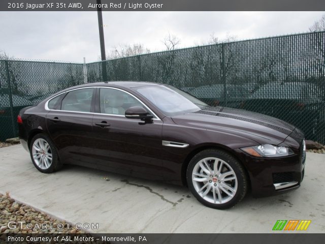 2016 Jaguar XF 35t AWD in Aurora Red