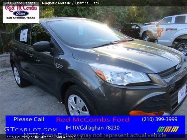 2016 Ford Escape S in Magnetic Metallic