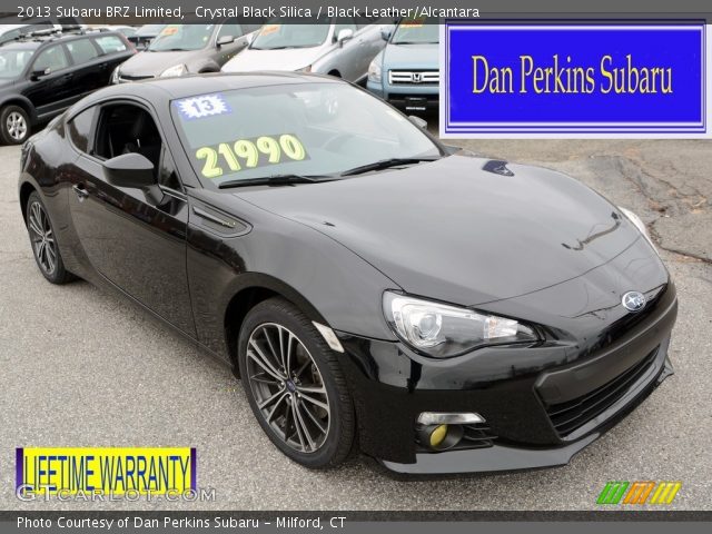 2013 Subaru BRZ Limited in Crystal Black Silica