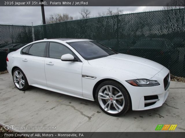 2016 Jaguar XF 35t AWD in Polaris White