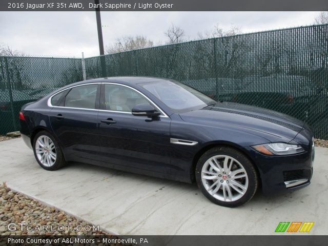 2016 Jaguar XF 35t AWD in Dark Sapphire