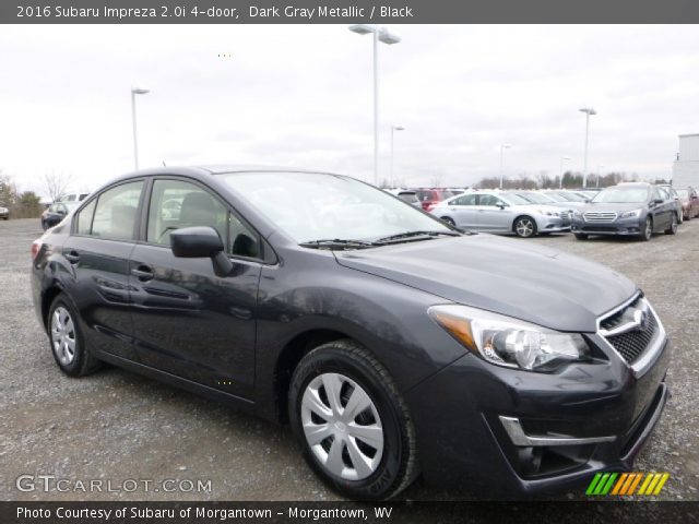 2016 Subaru Impreza 2.0i 4-door in Dark Gray Metallic