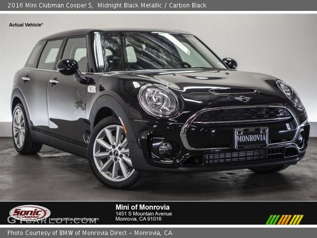 2016 Mini Clubman Cooper S in Midnight Black Metallic
