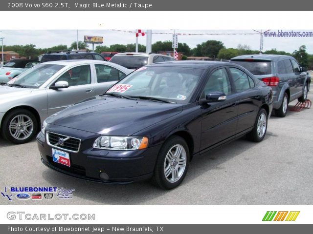 2008 Volvo S60 2.5T in Magic Blue Metallic