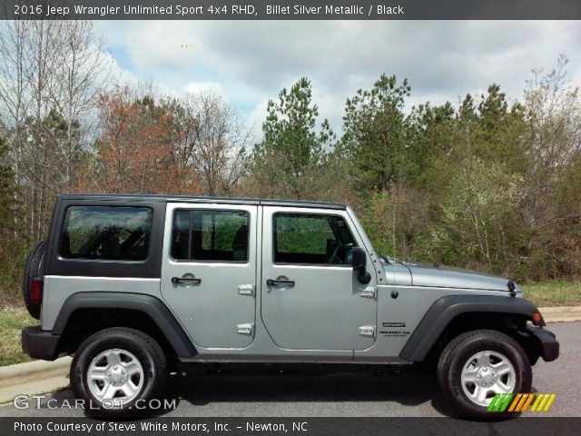 2016 Jeep Wrangler Unlimited Sport 4x4 RHD in Billet Silver Metallic