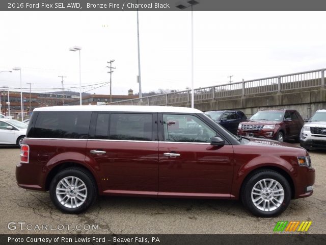 2016 Ford Flex SEL AWD in Bronze Fire