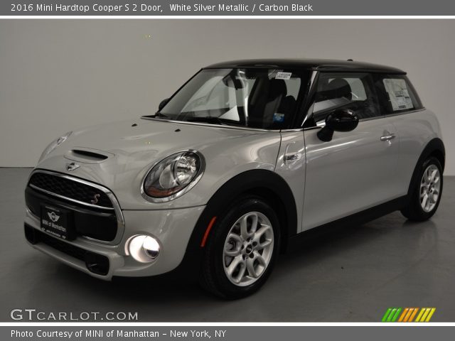 2016 Mini Hardtop Cooper S 2 Door in White Silver Metallic