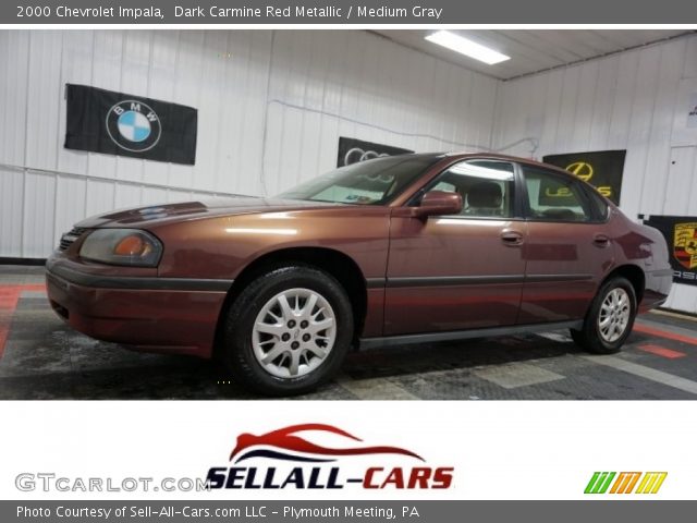 2000 Chevrolet Impala  in Dark Carmine Red Metallic