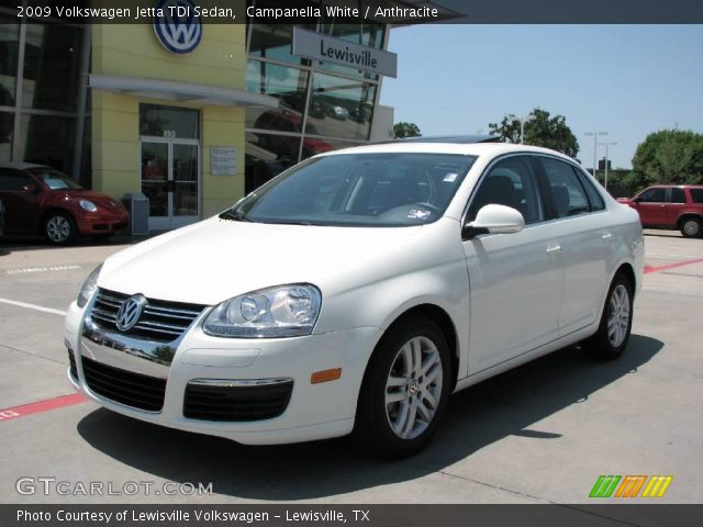 2009 Volkswagen Jetta TDI Sedan in Campanella White