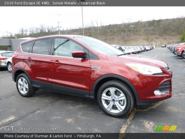 2016 Ford Escape SE 4WD in Sunset Metallic