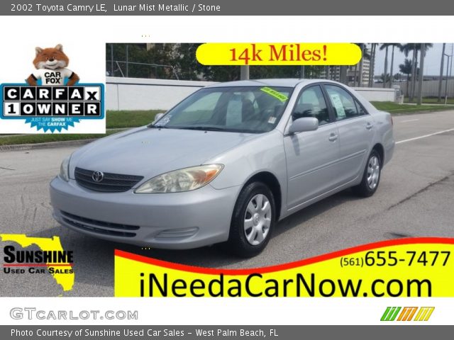 2002 Toyota Camry LE in Lunar Mist Metallic