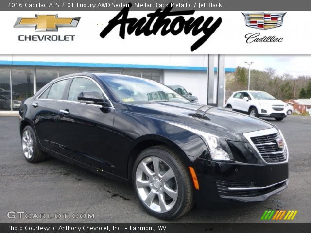 2016 Cadillac ATS 2.0T Luxury AWD Sedan in Stellar Black Metallic