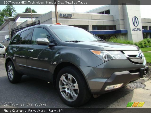 2007 Acura MDX Technology in Nimbus Gray Metallic