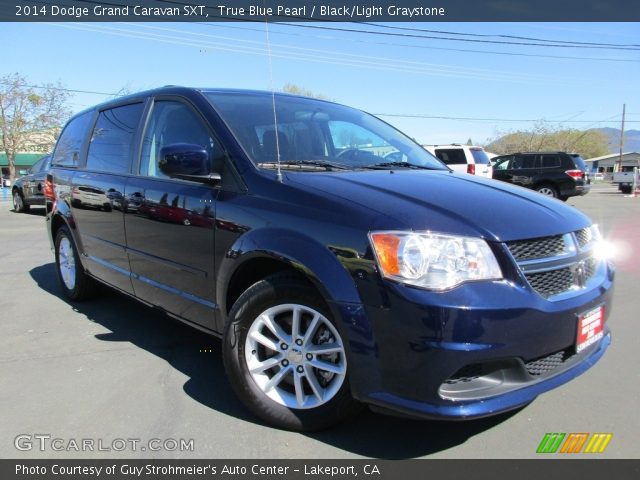 2014 Dodge Grand Caravan SXT in True Blue Pearl