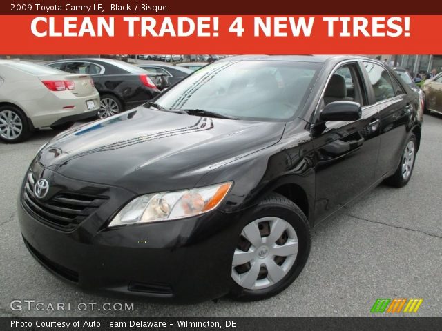 2009 Toyota Camry LE in Black