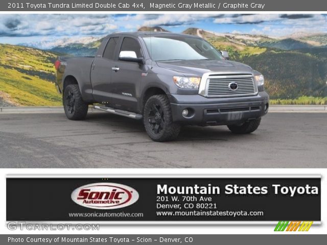 2011 Toyota Tundra Limited Double Cab 4x4 in Magnetic Gray Metallic